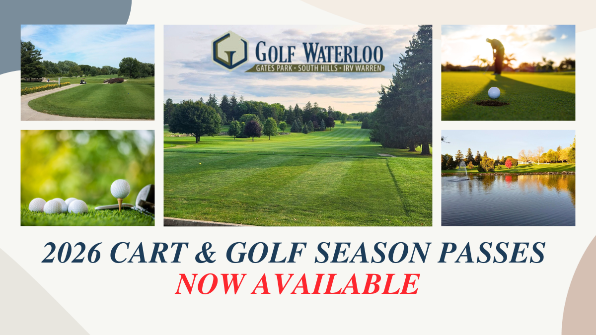 2026 Cart & Golf Season Passes Now Available with pictures of the golf courses
